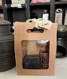 Kadoset Amberblokje Black Musk