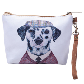 Make-up tas hond met pet 22*15*6