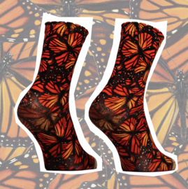 Dames sokken vlinders herfst mt. 36-38