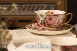 Servies Pink Flowers