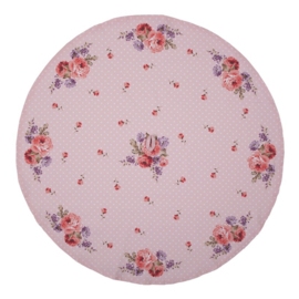 Ronde keukendoek Dotty Rose