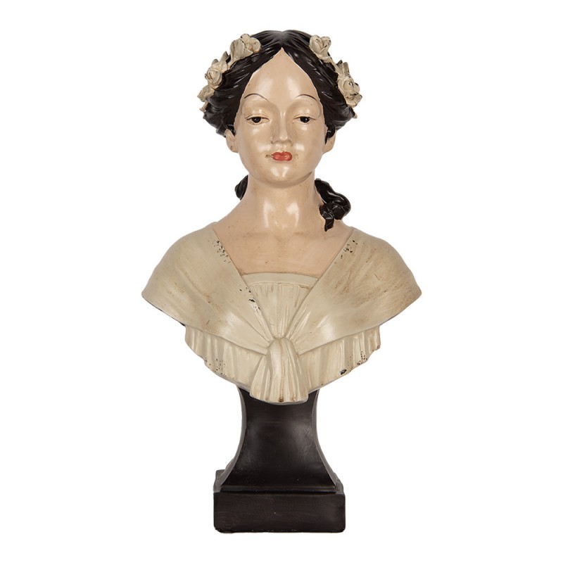 Decoratie beeld buste vrouw 18*12*31