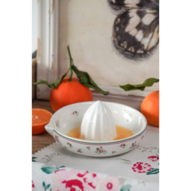 Porseleinen citruspers met roosjes Lisa