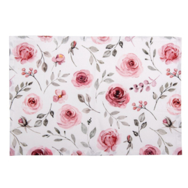 Stoffen placemats (6) Rustic Rose