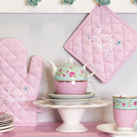 Keukenschort roze I do the dishes