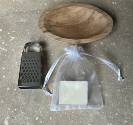 Kadoset Amberblokje Vanilla