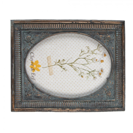 Landelijke fotolijst groen/blauw 13*18