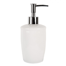 Zeepdispenser Le Bain wit/grijs