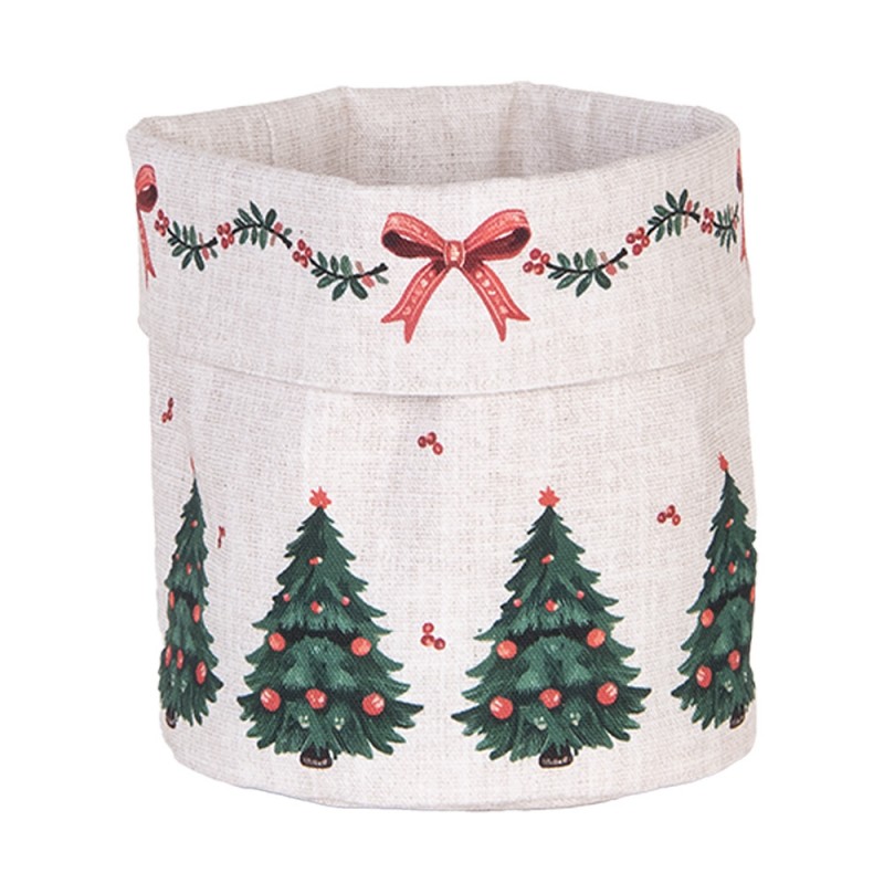 Broodmandje rond Traditional Christmas