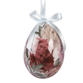 Paashangers set van 6 eieren rozen 7*10
