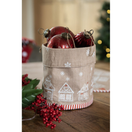 Ronde keukendoek Kerst Gingerbread