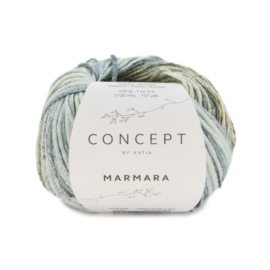 Katia Concept - Marmara 100 Blauw - Roestbruin - Donker Blauw