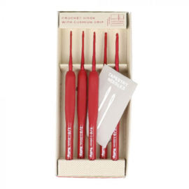 Tulip Etimo Red haaknaalden set softgrip