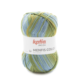 Katia Menfis Color - 117 Oker - Groen - Blauw