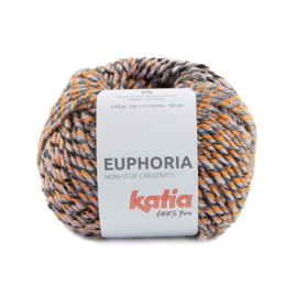 Katia Euphoria 500 Rood - Licht Lila - Grijs