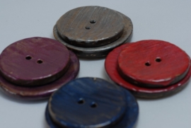 Kokos Knoop Vintage Blauw