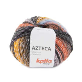 Katia Azteca 7887 Lila - Oranje - Geel