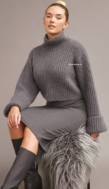 ROWAN Kid Classic en Kidsilk Haze Trui Randall