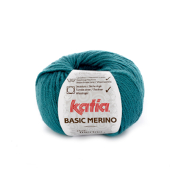 Katia Basic Merino - 39 Groenblauw