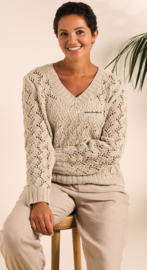 ROWAN Creative Linen Trui Chaffinch