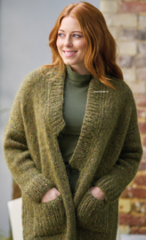 ROWAN Tweed Haze Vest Jasmine