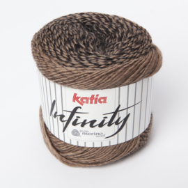 Katia Infinity - 105 Zwart-Reebruin
