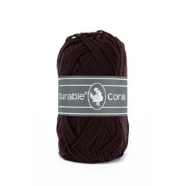 Durable Coral Katoen - 2230 Dark Brown