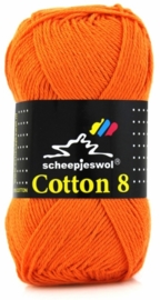 Cotton 8 - 716 Donker Oranje