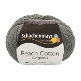 Schachenmayr - Peach Cotton 00198 Antraciet