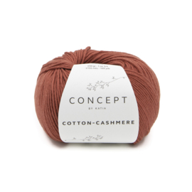Katia Cotton Cashmere - 74 Roestbruin
