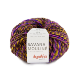 Katia Savana Mouline 202 Lila - Oranje - Geel