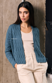 ROWAN Summerlite 4Ply Vest Diagonal II