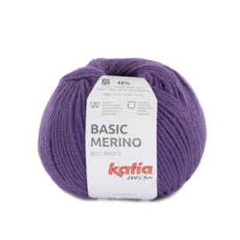 Katia Basic Merino - 101 Donker Lila