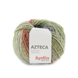 Katia Azteca 7881 Licht Groen - Licht Paars