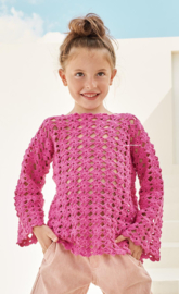 Katia Concept - Cotton-Cashmere gehaakte Kindertrui