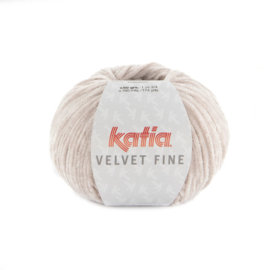 Katia Velvet Fine - 224 Zeer Licht Roze