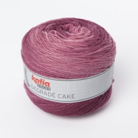 Katia Degrade Cake Socks - 81 Parelmoer-lichtviolet