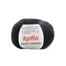 Katia Basic Merino - 02 Zwart