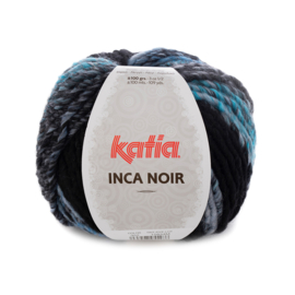 Katia Inca Noir - 352 Blauw-Zwart