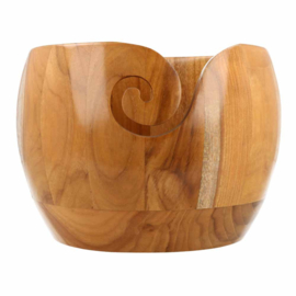 Scheepjes Yarn bowl teakhout (groot)