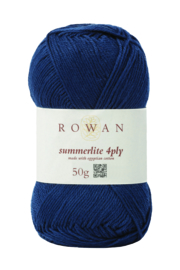 Rowan Summerlite 4ply - 429 Navy Ink