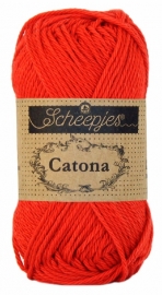 Scheepjes Catona 50 gram - 115 Hot Red
