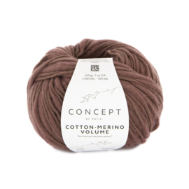 Katia Concept - Cotton-Merino Volume 214 Roest Rood