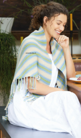 ROWAN Handknit Cotton Omslagdoek Pawpaw
