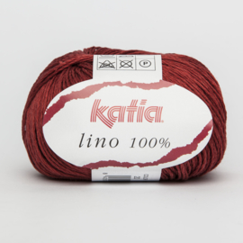 Katia Lino 100% - 20 Rood