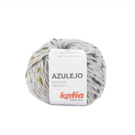 Katia Azulejo 310 - Parelachtig Licht Grijs - Jeans - Oker