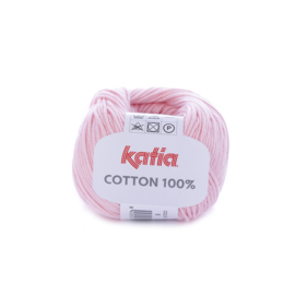 Katia Cotton 100% - 08 Zeer Licht Bleekrood