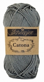 Scheepjes Catona 242 Metal Grey