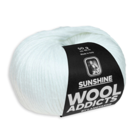 LANG Yarns Wooladdicts - Sunshine - 0001 Wit