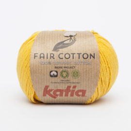 Katia Fair Cotton - 20 Geel